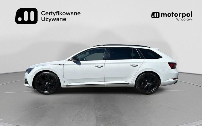 Skoda Superb cena 124900 przebieg: 152549, rok produkcji 2020 z Tarnogród małe 742